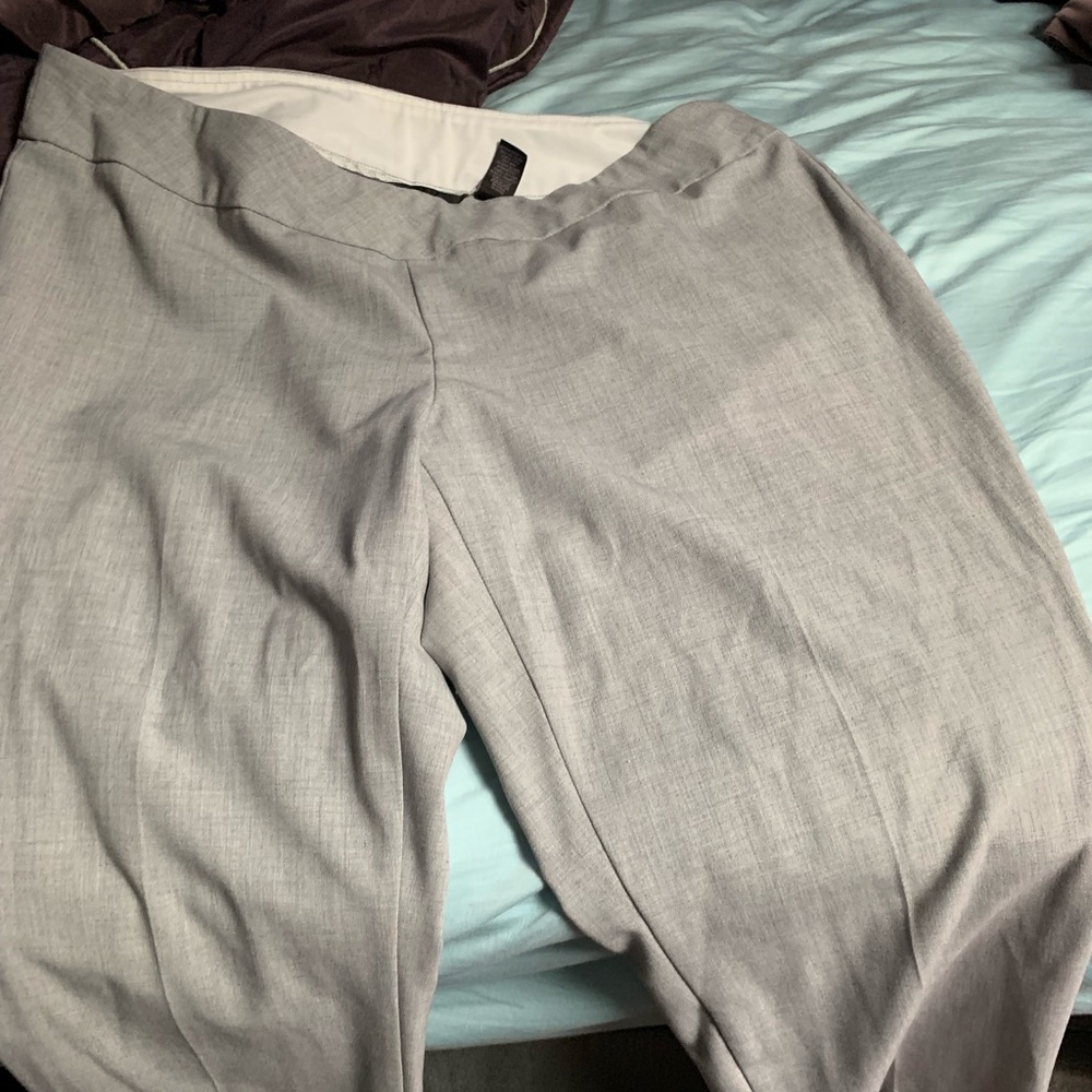 Basic light gray slacks